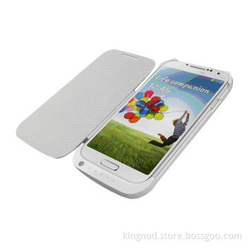 Power Bank Case for Galaxy S4 with 3,000mAh, Polymer Battery, 5V/1,000mA Output